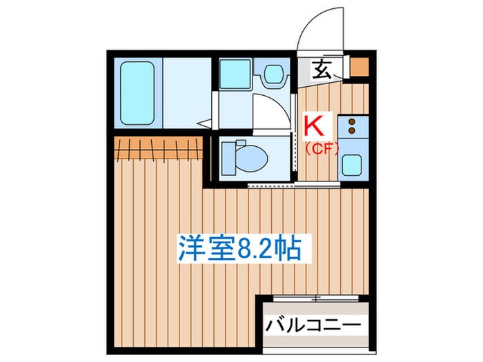 Azul塩釜Ⅲの物件間取画像