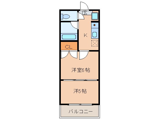 ｱﾙﾌｧ台原の物件間取画像