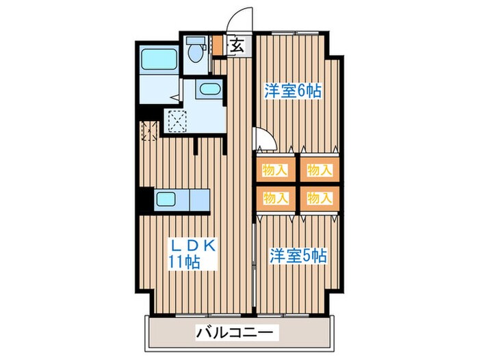 ハピナの物件間取画像