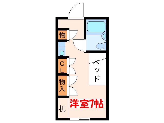 ビジネスマンション二日町の物件間取画像