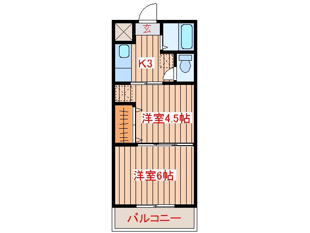 福住ソフィアの物件間取画像