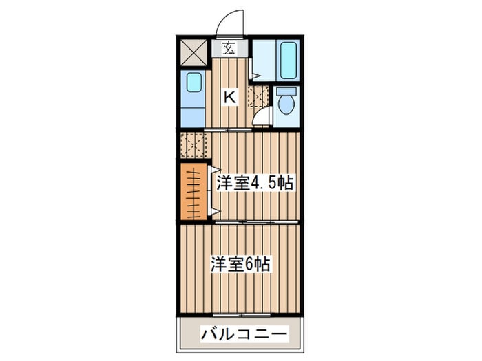 福住ソフィアの物件間取画像