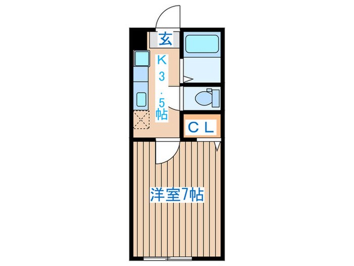 サンライト青山の物件間取画像