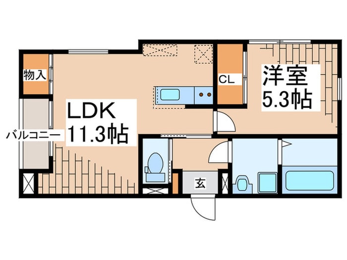 Horizon　Hills　利府の物件間取画像