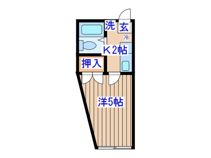 メゾン小松島の物件間取画像