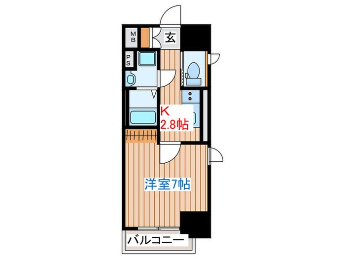 Brighton Eastの物件間取画像