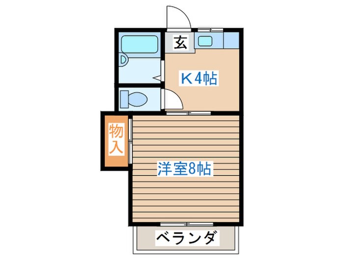 リバ－サイドＫＯＹＯの物件間取画像