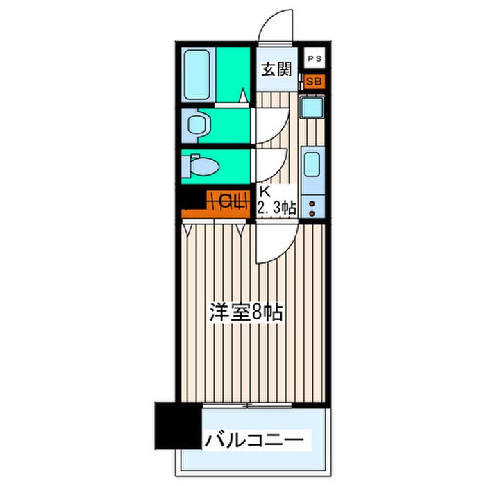 シティマンション木町通の物件間取画像