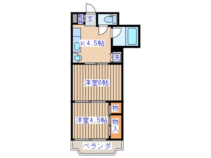 シャングリラ小田原の物件間取画像