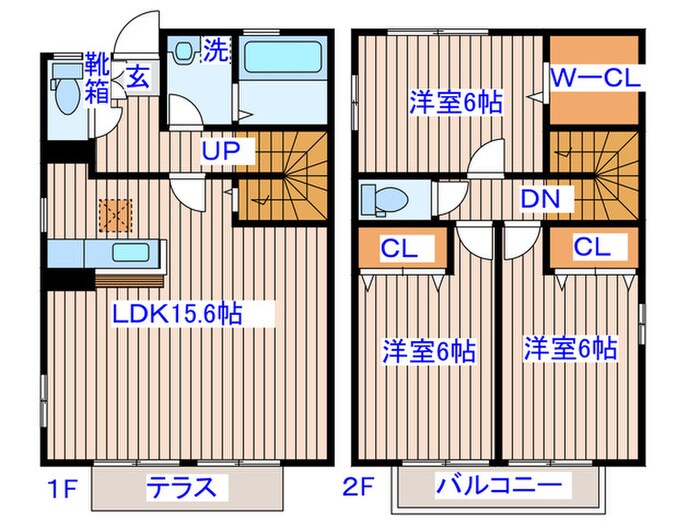 ノエルガ－デンの物件間取画像