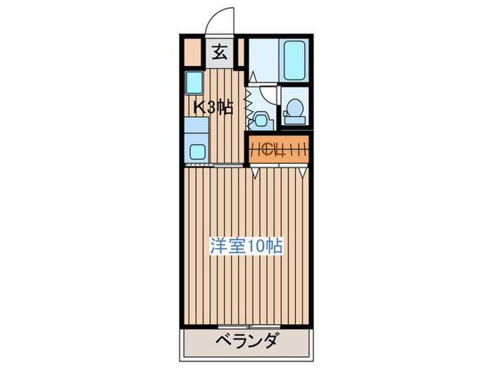 コート天神の物件間取画像