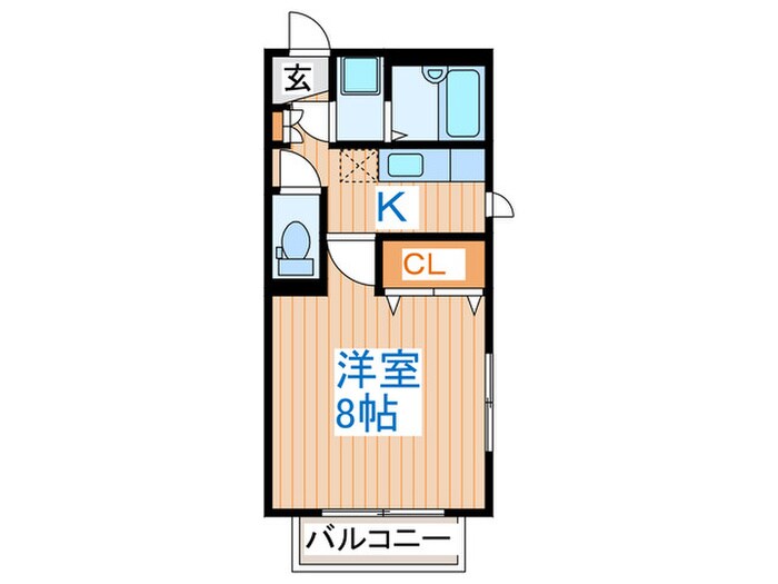 マイルストン五橋の物件間取画像