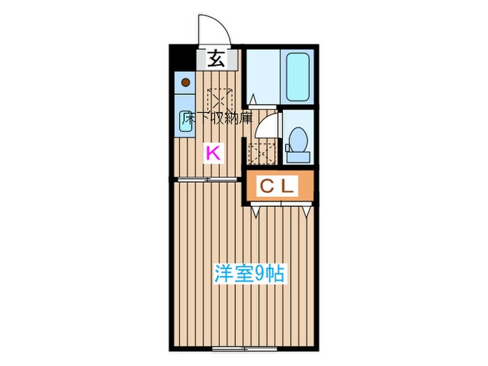フィレンツェⅠの物件間取画像