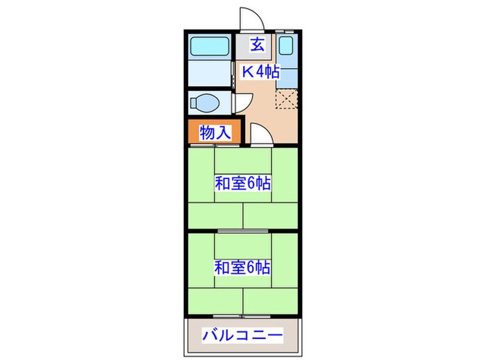 物件間取画像