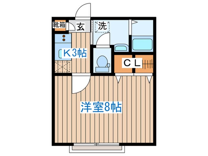 メゾンSの物件間取画像