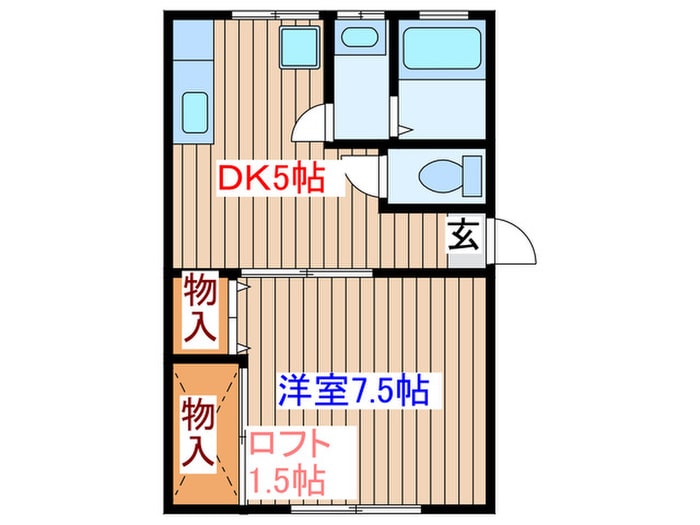 グレートハウス南光台の物件間取画像