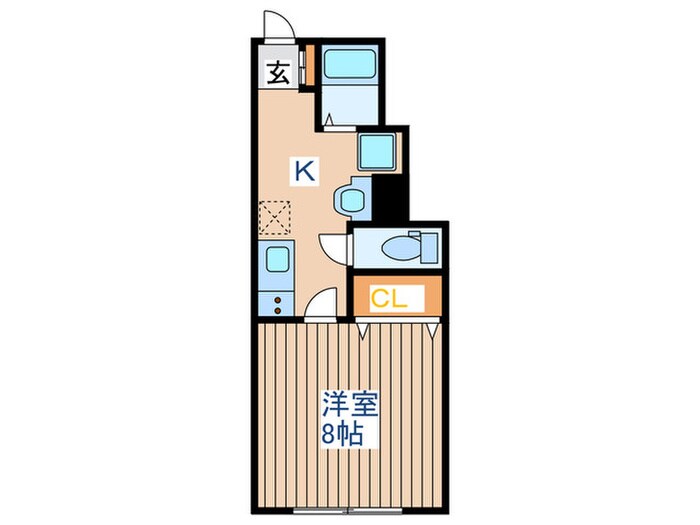 スプリングバード泉崎の物件間取画像