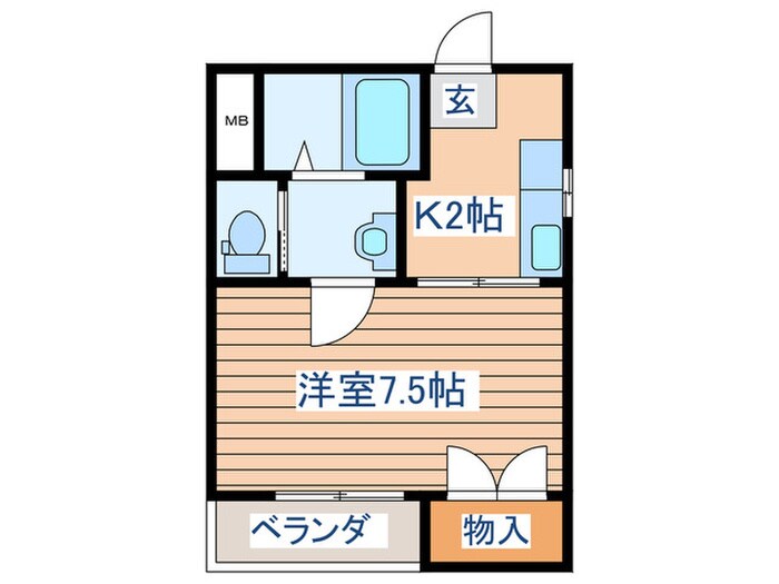 物件間取画像