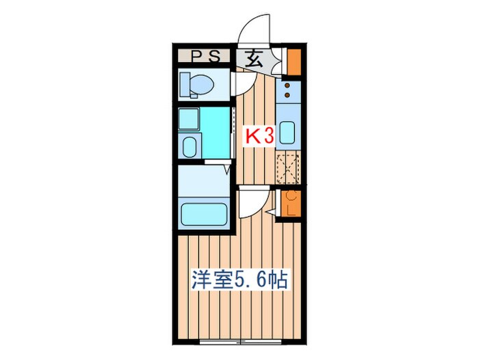 グラシアスナオキの物件間取画像