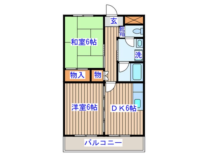 物件間取画像