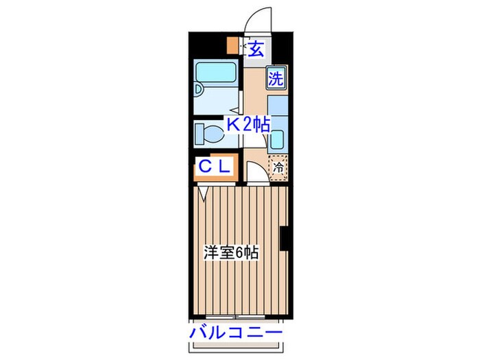 リッツコ－ト宮町の物件間取画像