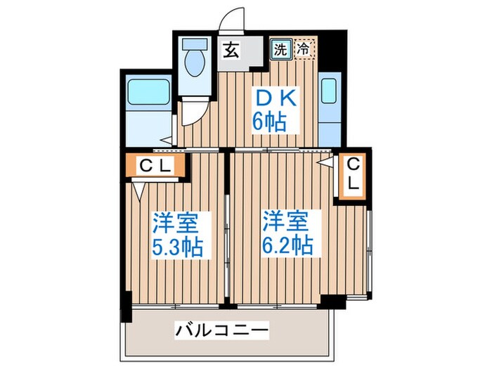 物件間取画像