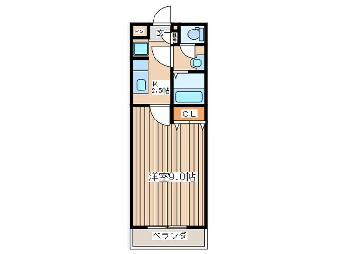 リブリ・１の物件間取画像