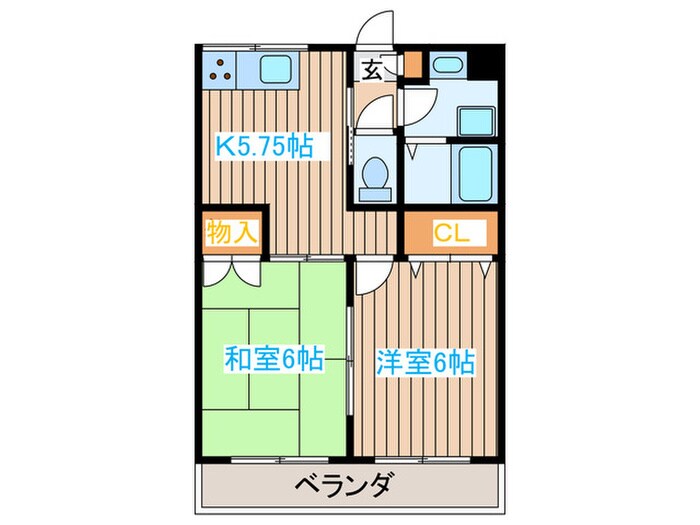 物件間取画像