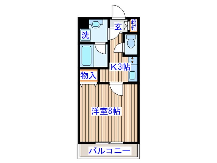 物件間取画像