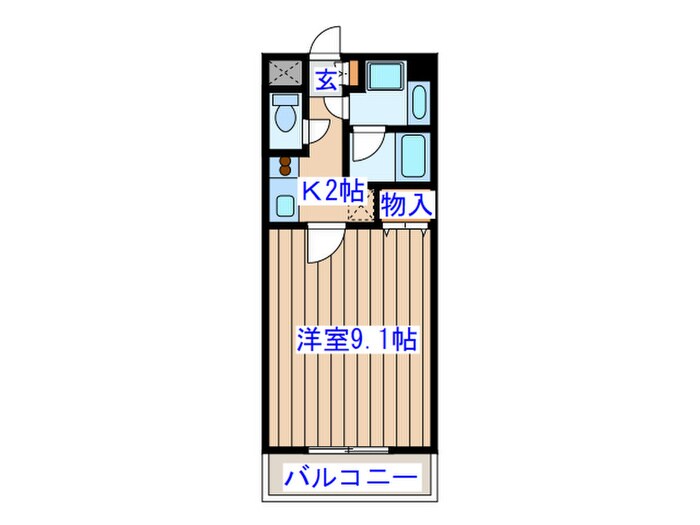 ＣＩＴＹ連坊の物件間取画像