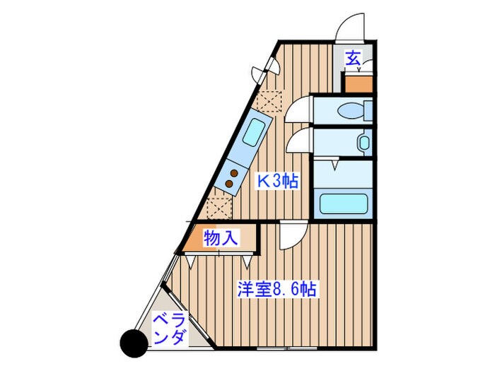 ＣＩＴＹ連坊の物件間取画像