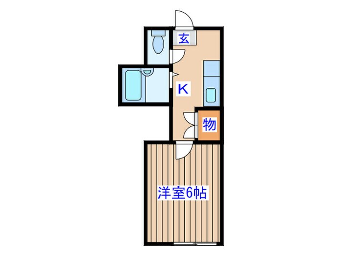 エスポア－ルⅣの物件間取画像