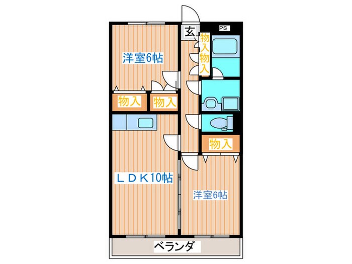 BAU柳生の物件間取画像