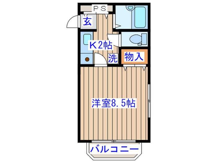 物件間取画像