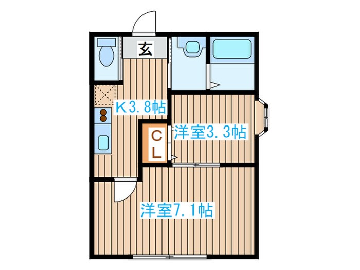 キャピタルサトウの物件間取画像