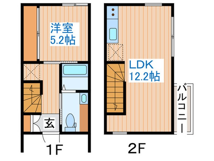 Grandview IBOISHIの物件間取画像