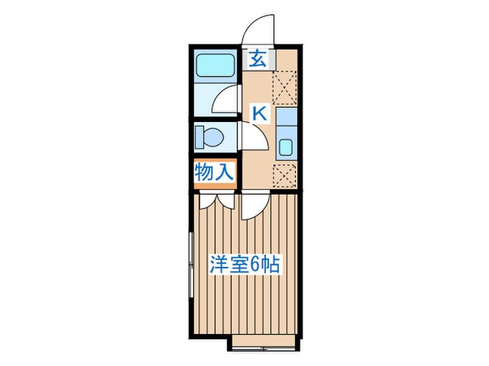 パルシティⅧの物件間取画像