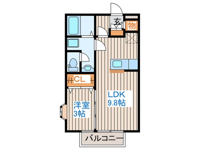 ルミナス川平の物件間取画像