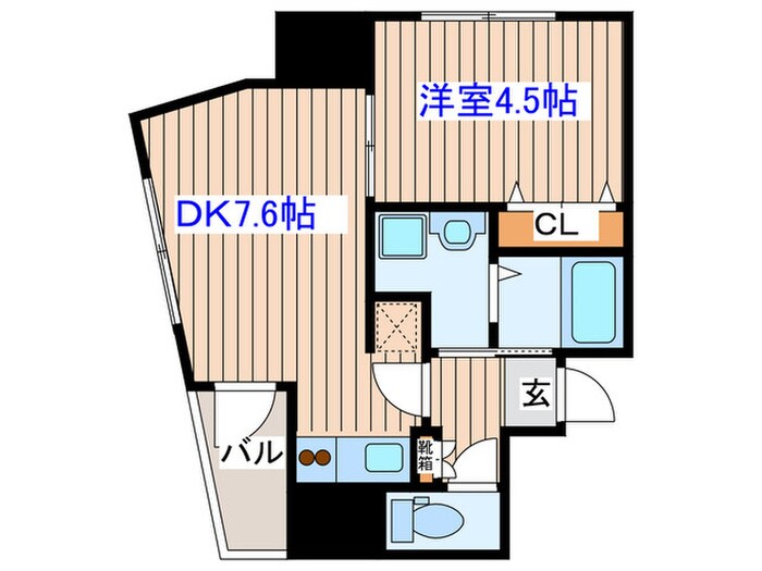 ＡＲＴＩＳ仙台花京院の物件間取画像