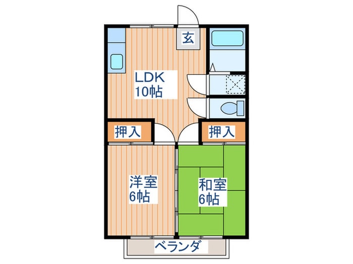 ゲヴァントハウスの物件間取画像