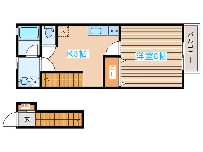 アスコット大野田の物件間取画像