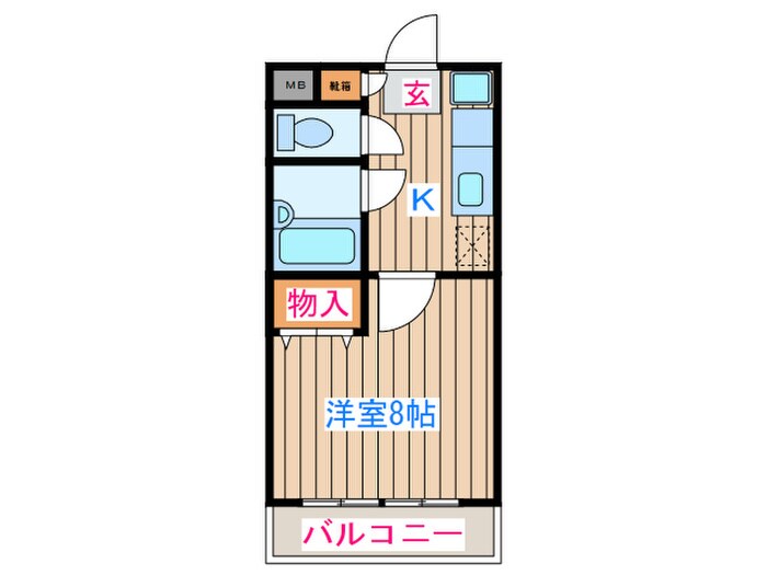 パル・グランドマンションの物件間取画像