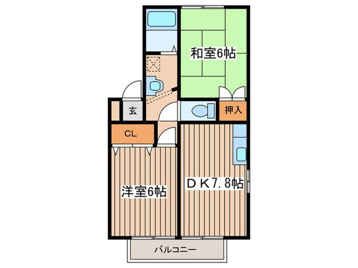 物件間取画像