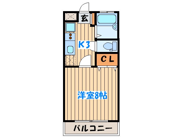 グリーンハピー新寺の物件間取画像