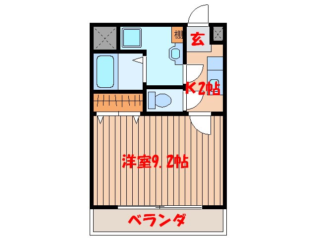 ロイヤルガーデン春日町の物件間取画像