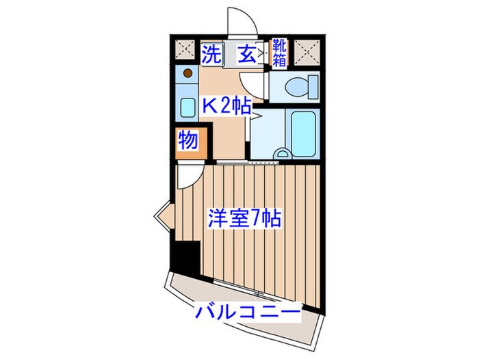 カトウビルの物件間取画像