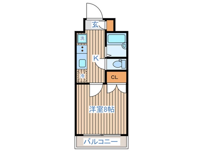 フェザンコート星陵の物件間取画像