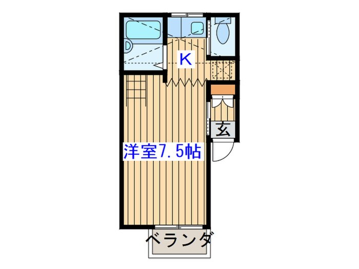 シルクロ－ド向ヶ丘の物件間取画像