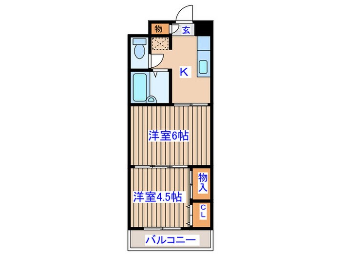 ア－バンコ－トの物件間取画像