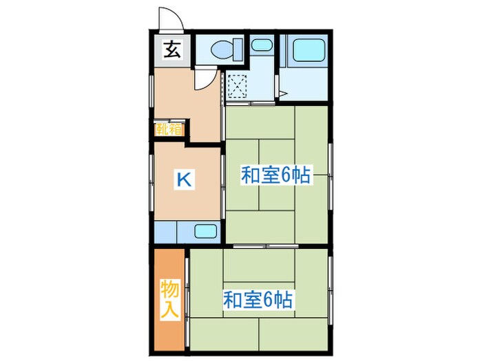 グレースハイツの物件間取画像